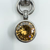 Ti Sento Milano Chunky Sterling Silver CZ & Citrine Pendant & Chain