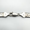 30” Herringbone Chain Necklace in Sterling Silver 925 Heavy 66g UNISEX