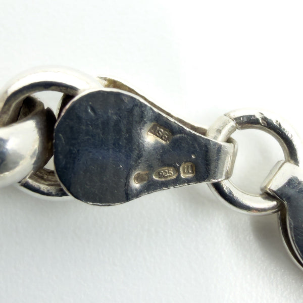 Chunky Vintage Sterling Silver 30” Rolo Links Chain / Necklace 925 70g (1994)