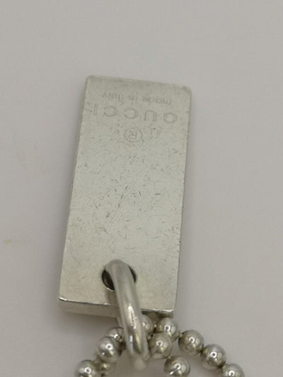 Gucci Double Boule Bracelet & Tag Sterling Silver 925