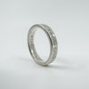 Tiffany & Co. Sterling Silver 1837 Ring Skinny Band Size O 