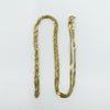 Vintage 9ct Gold 16” Twisted Curb Chain Necklace