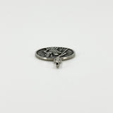 Large Vintage Sterling Silver St. Christopher Pendant 925