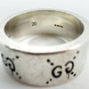 Gucci Ghost Skull Chunky Ring with Box Ring Size Q / 20 