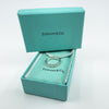 Tiffany & Co. Sterling Silver 1837 Ring Skinny Band Size O 