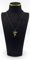 Large Chunky Vintage 9ct Gold Cherub / Cupid Pendant 375 Heavy 7g Sheffield 2005
