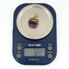 Vintage 9ct Gold Spinning Amethyst Fob / Pendant / Charm 375 (Birm 1965)