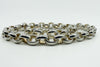 Chunky Sterling Silver 18.5” Belcher / Oval Links Chain 925 Heavy 102g Unisex