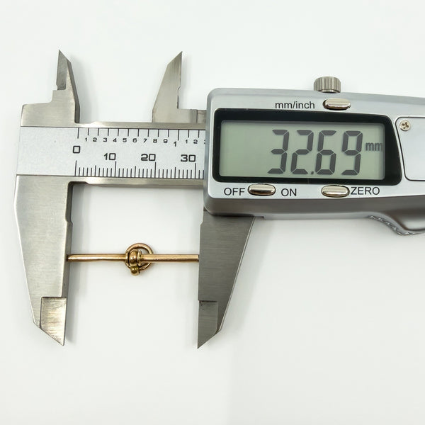 Vintage Antique 9ct Rose Gold T-Bar Pendant 375