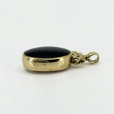 Large Vintage 1990 9ct Gold Double Sided Fob 375 by David Scott Walker