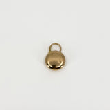 Antique 9ct Rose Gold Padlock Pendant / Charm 375 (Chester 1909)