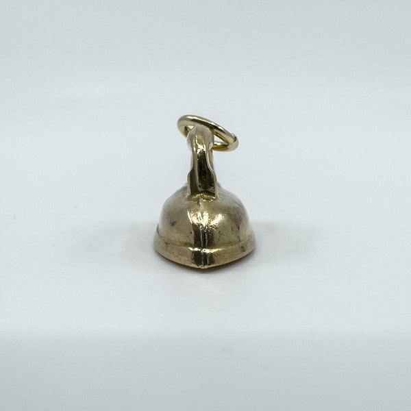Vintage 9ct Gold Iron Pendant / Charm 375 (London 1973)