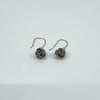 Sterling Silver Lovers Knot Drop Earrings on Shepherd Hooks 925