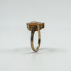 Vintage 9ct Gold Large Chunky Carved Cameo Ring 375 Size P
