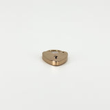 Vintage 9ct Rose Gold Heart Lock Padlock Pendant / Charm 375 (1996)