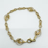 Vintage 9ct Gold Horse Head Bracelet