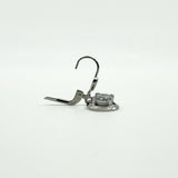 9ct White Gold 2ct CZ Leverback Drop Earrings 375