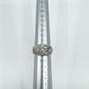 Chunky CZ Multi Stone Ring in Sterling Silver 925 Size T - U 