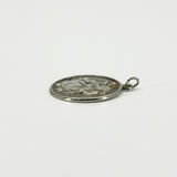 Large Vintage Sterling Silver St. Christopher Pendant 925 by Charles Horner