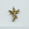 Large Chunky Vintage 9ct Gold Cherub / Cupid Pendant 375 Heavy 7g Sheffield 2005