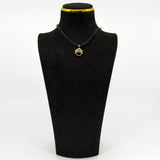 Vintage 9ct Gold Double Sided Black Onyx & Carnelian Fob 375