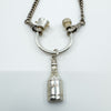 Rare Sterling Silver Tiffany & Co. Champagne Bottle Keyring / Pendant 925