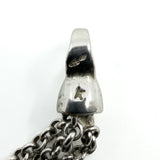 Large Sterling Silver Mother of Pearl Pendant & 16" Chain 925 by KENZO