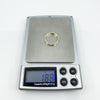 Vintage 9ct White Gold Paste Full Eternity Band / Ring Size M 