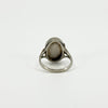 Vintage Sterling Silver Engraved Secret Locket Ring 925 Size P
