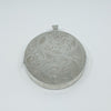 Rare Huge Oversized Chunky Vintage Sterling Silver Oval Photo Locket Pendant 69g