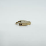 Vintage 9ct Gold Heart Lock Padlock Pendant / Charm 2.2g (London 1976)