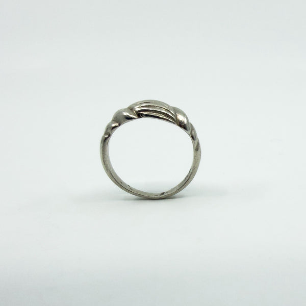 Vintage Sterling Silver Pinky Ring 925 Size G - I Kids / Children