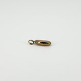 Tiny Antique 9ct Gold Rose Gold Lucky Bean Pendant / Charm 375