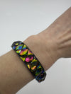 Small Swarvoski Multicoloured Irridescent Curiosa Crystal Bangle / Bracelet