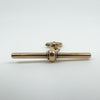 Large Vintage Antique 9ct Rose Gold T-Bar Pendant & Bolt Ring / Charm Connector