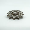 Antique Victorian Aesthetic Sterling Silver Brooch 925 (Birmingham 1833)