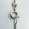 Sterling Silver Modernist Moonstone Pendant & 16” Box Chain / Necklace 925