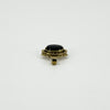 Vintage 9ct Gold Double Sided Black Onyx & Carnelian Fob 375