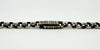 Antique Sterling Silver Chunky Fancy Link 14” Albert Chain 925