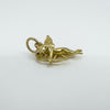 Vintage 9ct Gold Cupid Archer Pendant / Charm