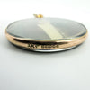 Large Antique 9ct Rose Gold Double Sided Glass Photo Locket 375 (Birm 1912)