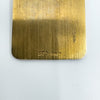 Large Vintage Rectangular 9ct Gold Heart Pendant / Charm