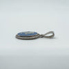 Vintage Sterling Silver Wedgewood Blue Jasper Ware Cameo Pendant 925 (1972)