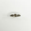 9ct White Gold Diamond Engagment Ring 375 Size L