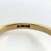 Vintage 9ct Gold 0.60ct Diamond & Sapphire Trilogy Ring Size N (London 1979) 