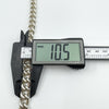 Chunky Sterling Silver 18.5” Curb Chain & T-Bar Toggle Pendant 925 Heavy 144g 