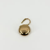 Antique 9ct Rose Gold Padlock Pendant / Charm 375 (Chester 1909)