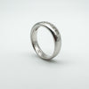 14ct White Gold 0.30ct Diamond Band Ring Size I Wedding Eternity ( Re-Plated ) 