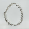 Vintage Sterling Silver Unusal Fancy Link 16" Chain 925 (London 2000) Millennium