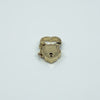 Chunky Vintage 9ct Gold Heart & Sheild Lock Padlock Pendant Charm 375 Birm 1995